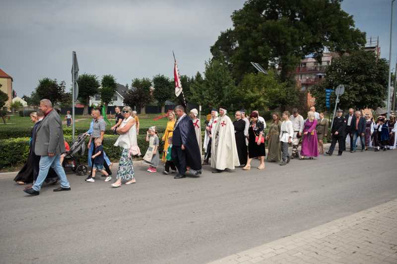 Przemarsz ulicami miasta