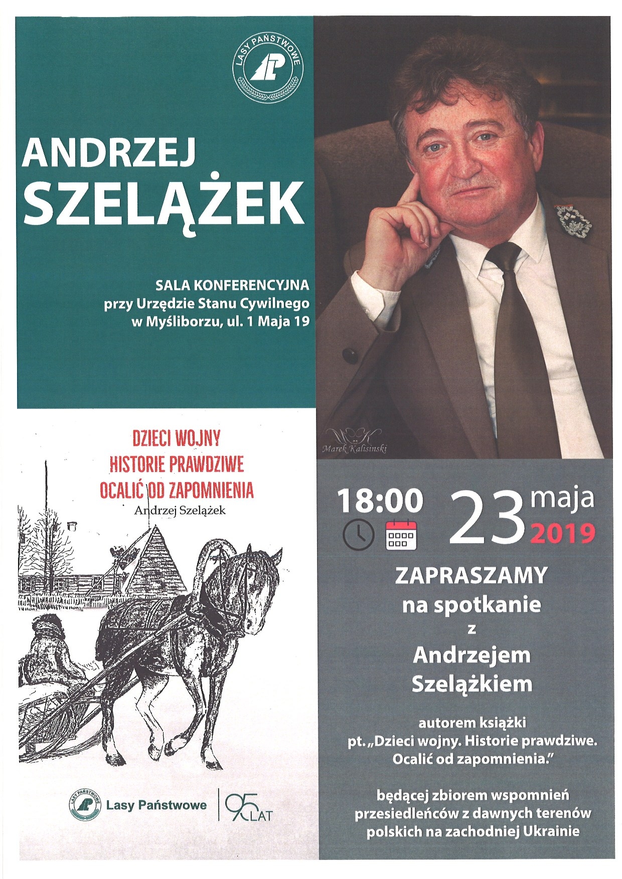 Zaproszenie na spotkanie z Andrzejem Szelążkiem